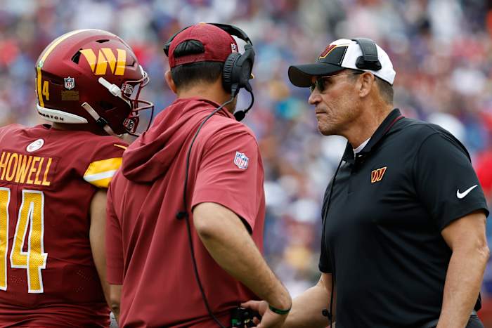 Sam Howell, Ron Rivera and the Washington Commanders have five games on their schedule for October.